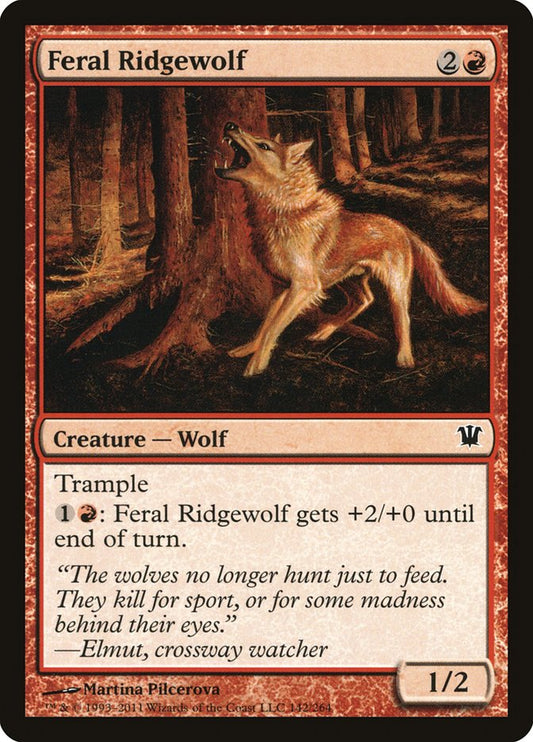 Feral Ridgewolf - Magic The Gathering - Innistrad
