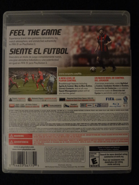 Fifa 15 Sony PlayStation 3