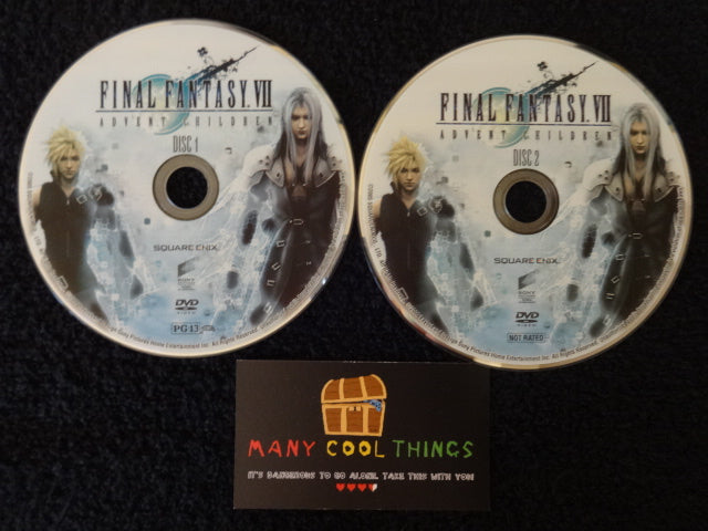 Final Fantasy VII Advent Children DVD
