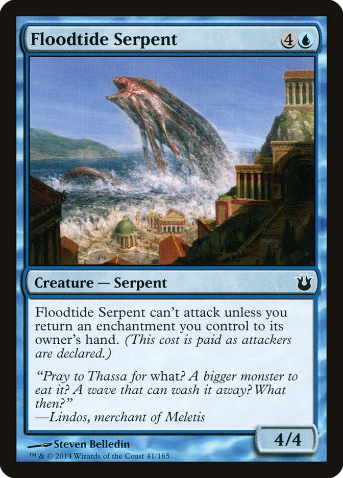 Floodtide Serpent - Magic The Gathering - Born of the Gods