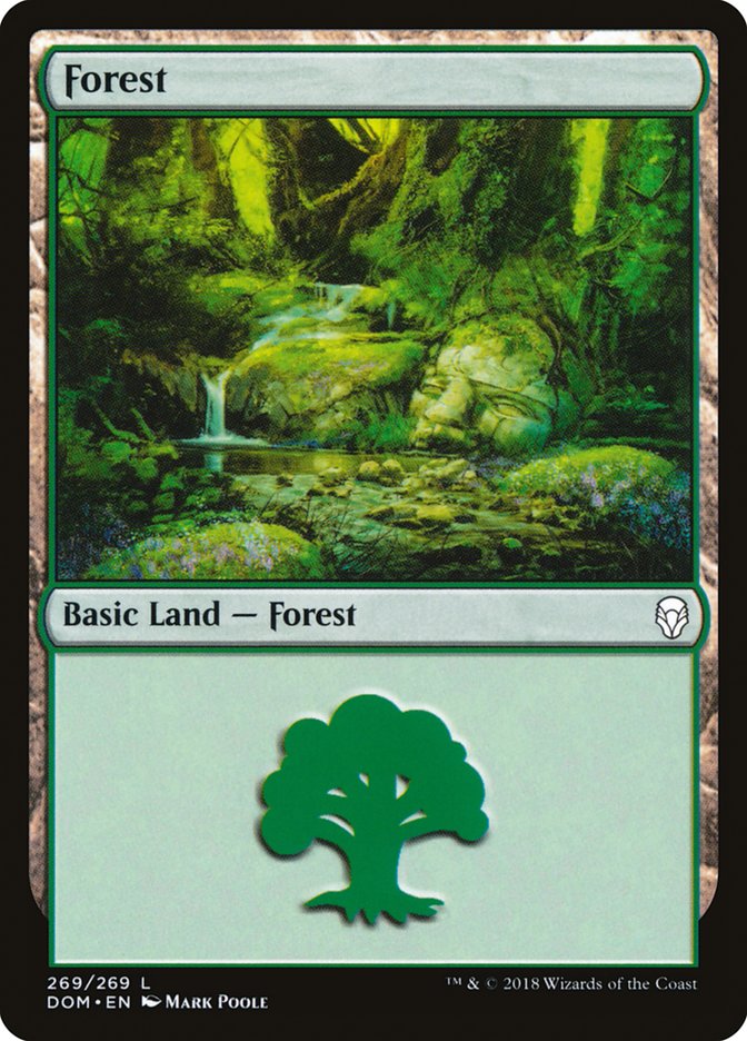 Forest - Magic The Gathering - Dominaria dom-269