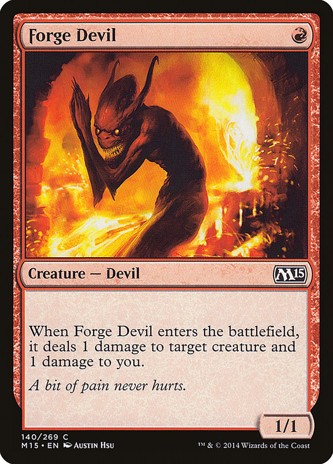 Forge Devil - Magic The Gathering - Magic 2015 M15