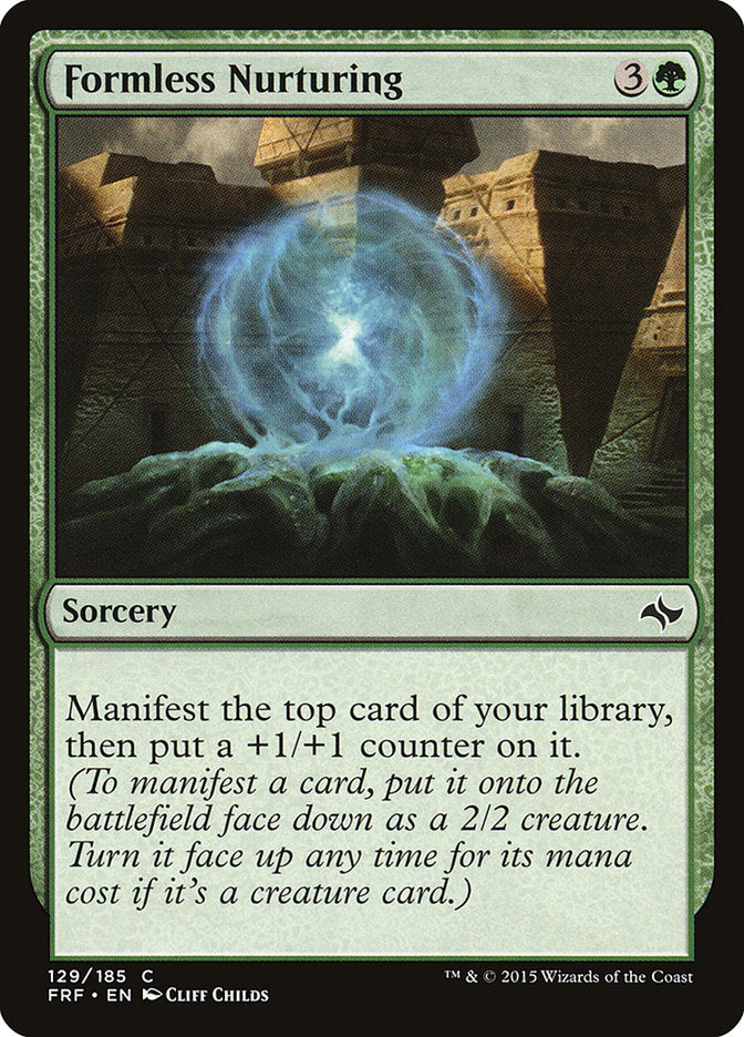 Formless Nurturing - Magic The Gathering - Fate Reforged