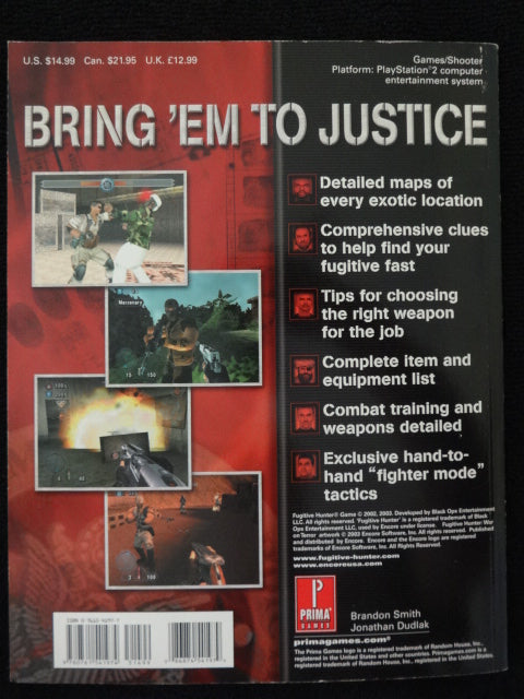 Fugitive Hunter War On Terror Strategy Guide