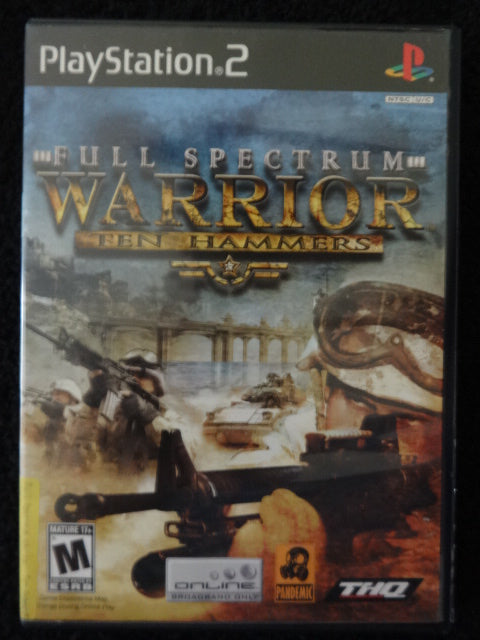 Full Spectrum Warrior Ten Hammers Sony PlayStation 2