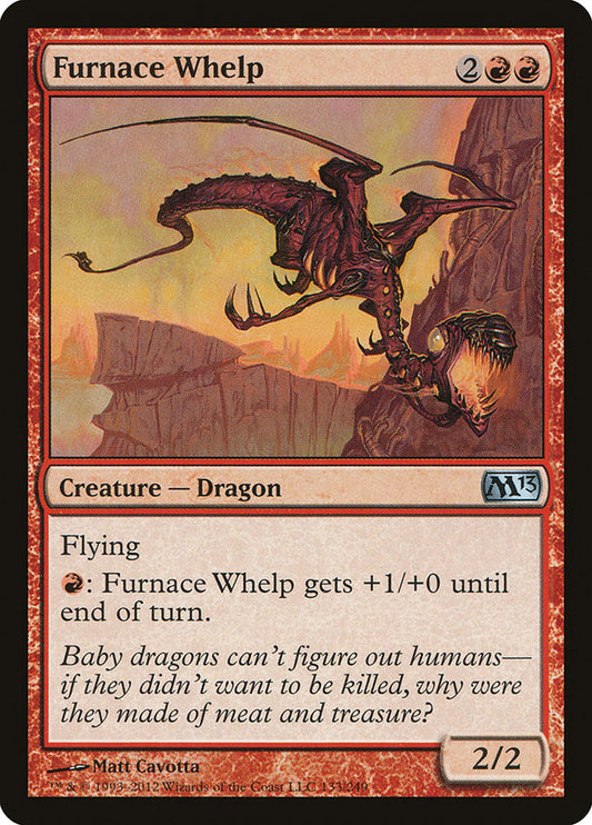 Furnace Whelp - Magic The Gathering - Magic 2013 M13