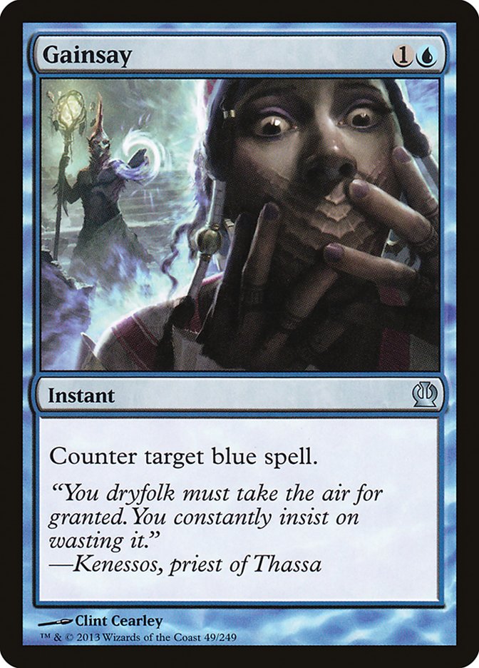 Gainsay Magic The Gathering Theros