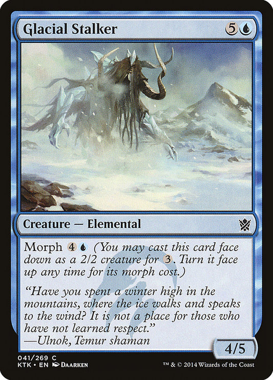 Glacial Stalker - Magic The Gathering - Khans of Tarkir