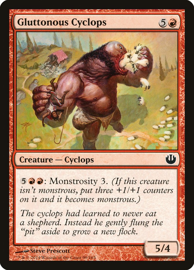 Gluttonous Cyclops - Magic The Gathering - Journey Into Nyx
