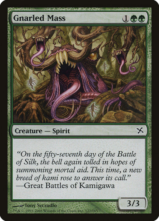 Gnarled Mass - Magic The Gathering - Betrayers of Kamigawa