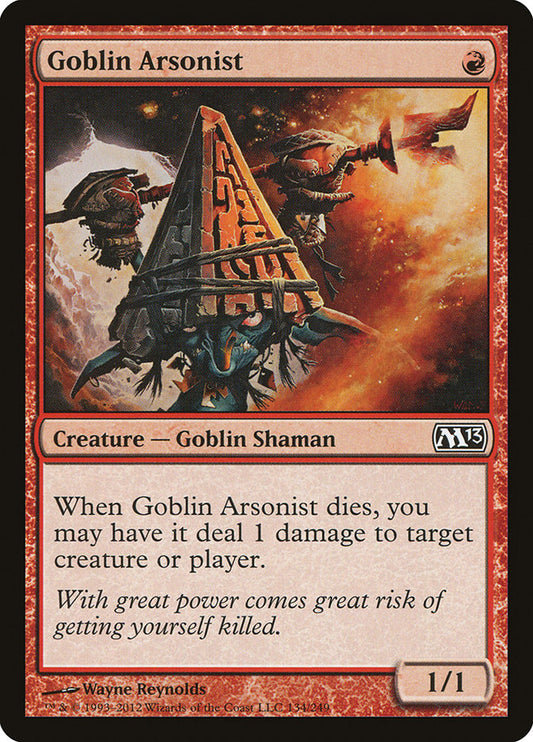 Goblin Arsonist - Magic The Gathering - Magic 2013 M13