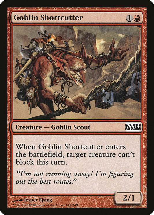 Goblin Shortcutter - Magic The Gathering - Magic 2014 M14