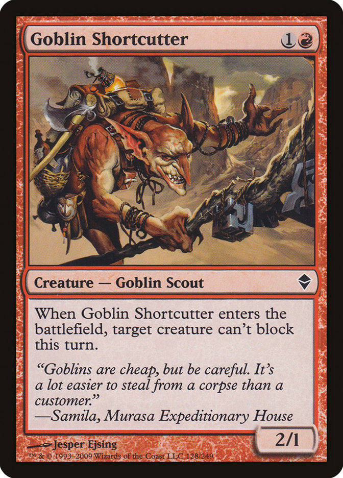 Goblin Shortcutter - Magic The Gathering - Zendikar