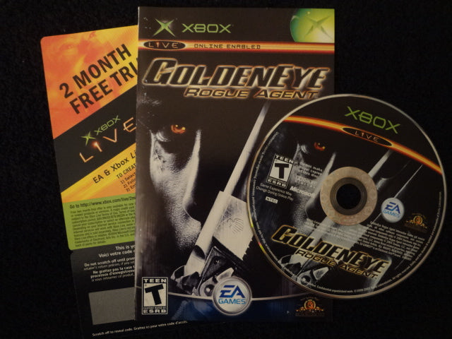 Golden Eye Rogue Agent Microsoft Xbox