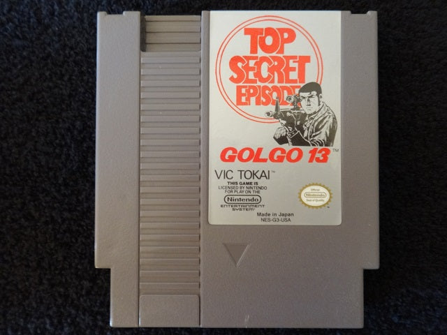 Golgo 13 Top Secret Episode Nintendo Entertainment System