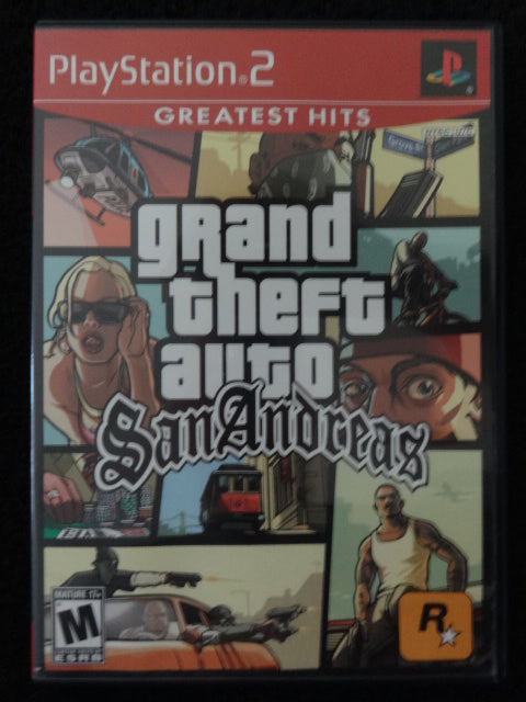 Grand Theft Auto San Andreas Sony PlayStation 2
