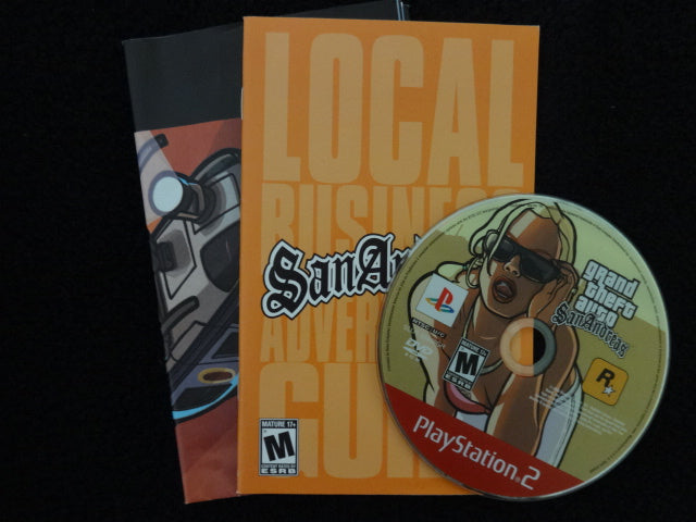 Grand Theft Auto San Andreas Sony PlayStation 2