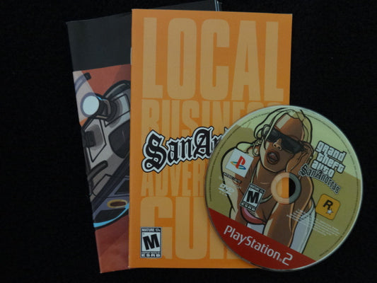 Grand Theft Auto San Andreas Sony PlayStation 2