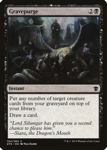 Gravepurge - Magic The Gathering - Dragons of Tarkir