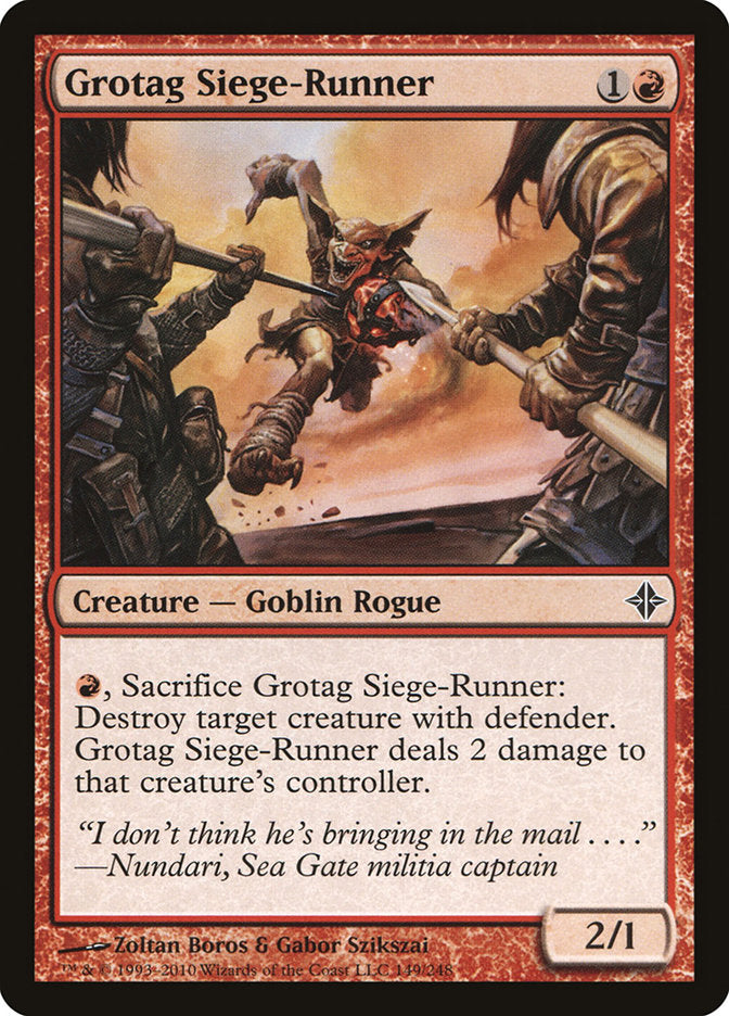 Grotag Siege-Runner - Magic The Gathering - Rise of the Eldrazi