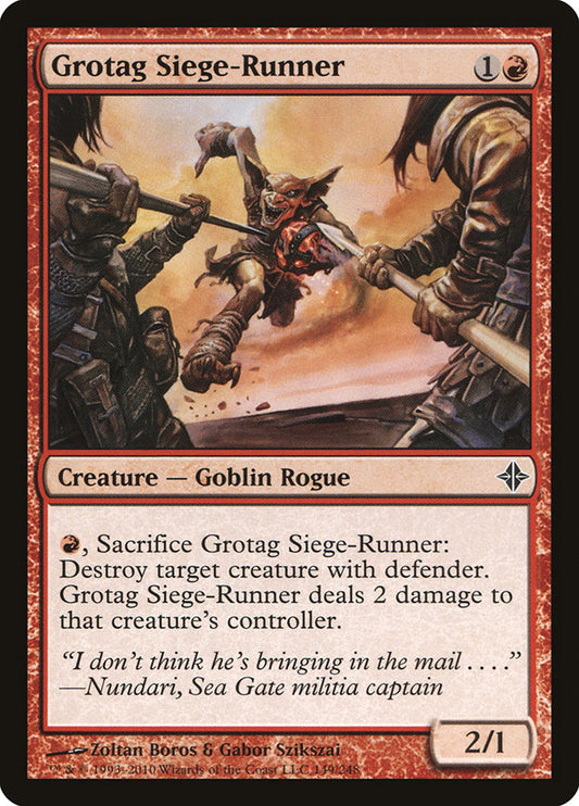 Grotag Siege-Runner - Magic The Gathering - Rise of the Eldrazi