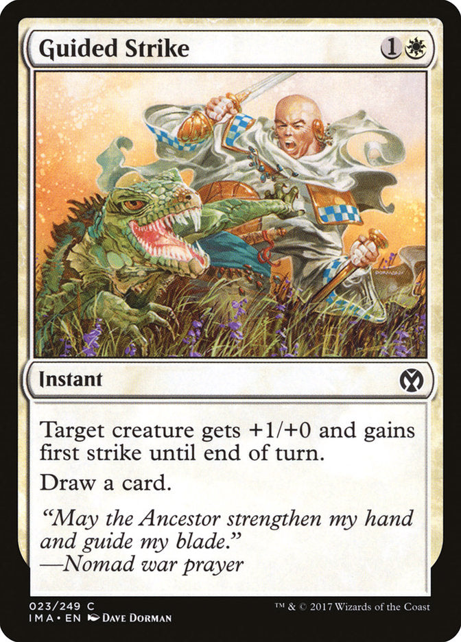 Guided Strike Magic The Gathering Iconic Masters ima-23