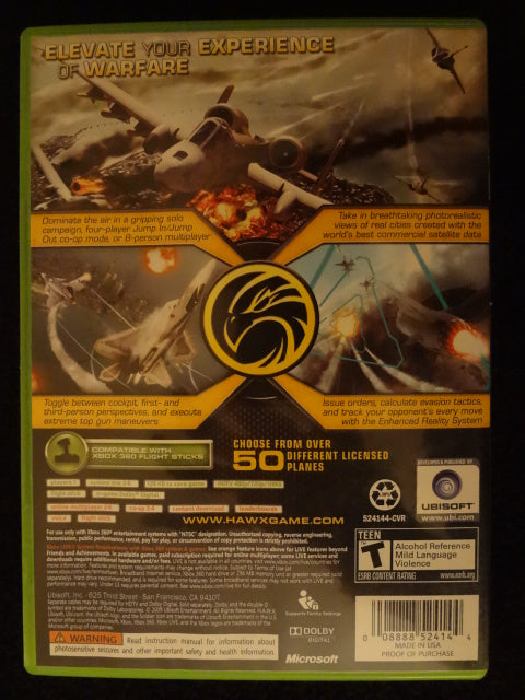 HAWX XBox 360