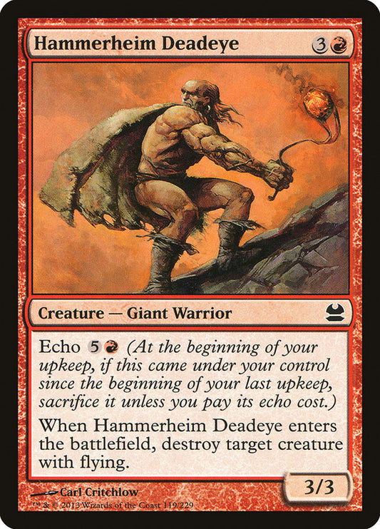 Hammerheim Deadeye - Magic The Gathering - Modern Masters