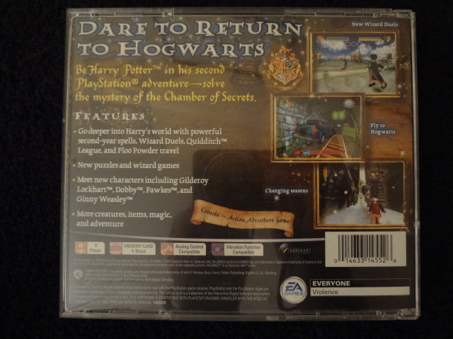 Harry Potter And The Chamber Of Secrets Sony PlayStation