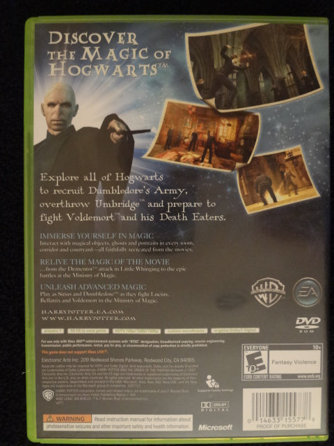 Harry Potter And The Order Of The Phoenix XBox 360