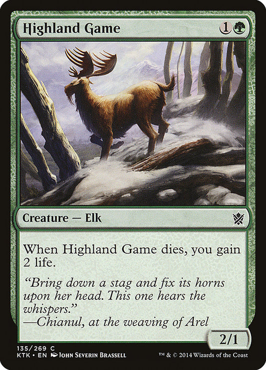 Highland Game - Magic The Gathering - Khans of Tarkir
