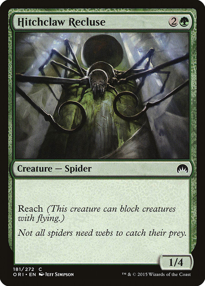 Hitchclaw Recluse Magic The Gathering Magic Origins