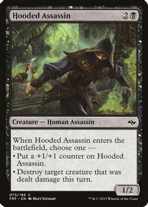 Hooded Assassin - Magic The Gathering - Fate Reforged