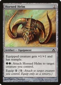 Horned Helm - Magic The Gathering - Fifth Dawn