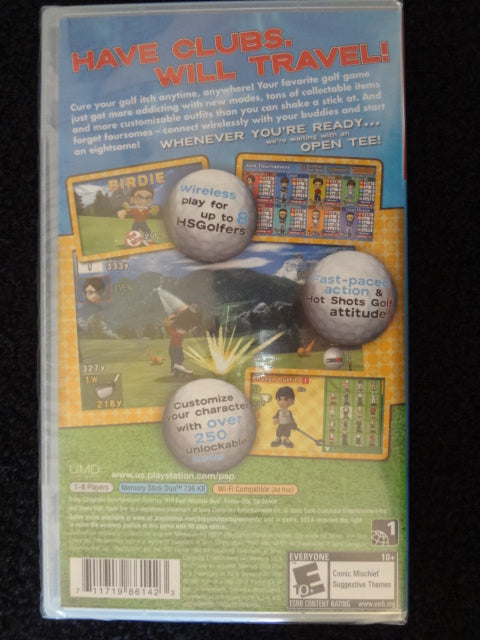 Hot Shots Golf Open Tee Sony PSP