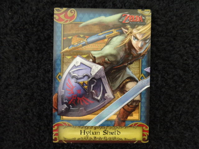 Hylian Shield Enterplay 2016 Legend Of Zelda Collectable Trading Card Number 46