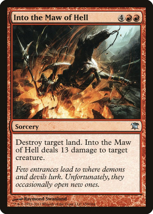 Into the Maw of Hell - Magic The Gathering - Innistrad