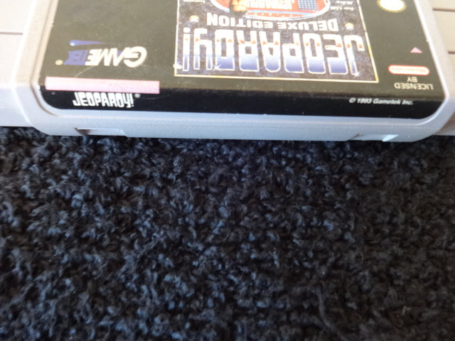 Jeopardy Deluxe Edition Super Nintendo