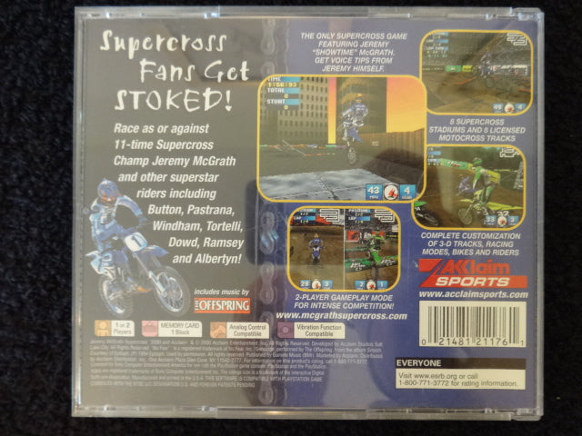 Jeremy McGrath Supercross 2000