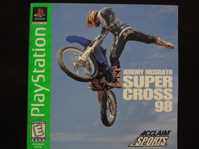 Jeremy McGarth Super Cross '98 PlayStation 1