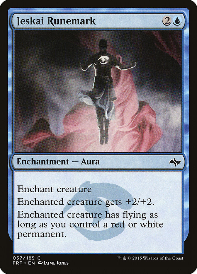 Jeskai Runemark - Magic The Gathering - Fate Reforged