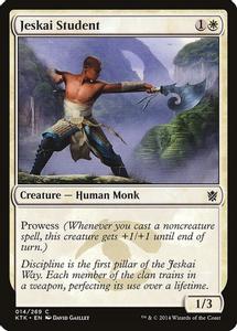 Jeskai Student - Magic The Gathering - Khans of Tarkir