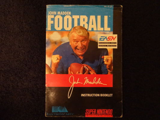 John Madden Football Super Nintendo