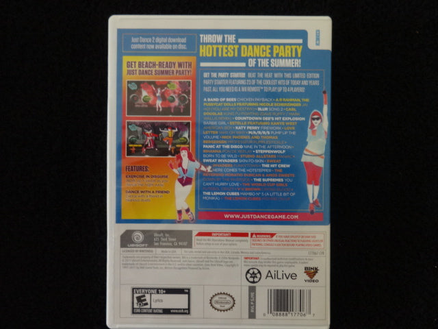 Just Dance Summer Party Nintendo Wii