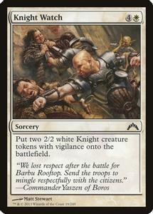 Knight Watch - Magic The Gathering - Gatecrash