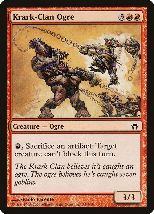 Krark-Clan Ogre - Magic The Gathering - Fifth Dawn
