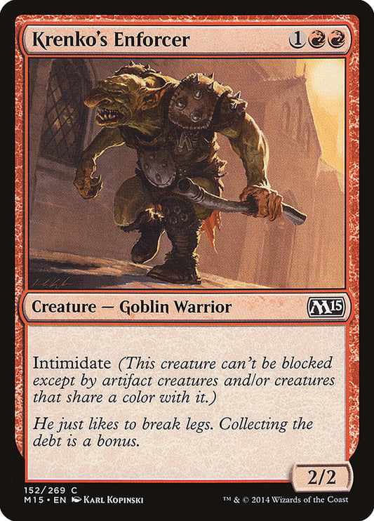 Krenkos Enforcer - Magic The Gathering - Magic 2015 M15