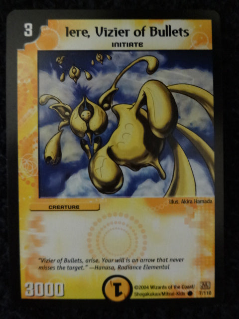 Lere Vizier of Bullets Duel Masters Trading Card