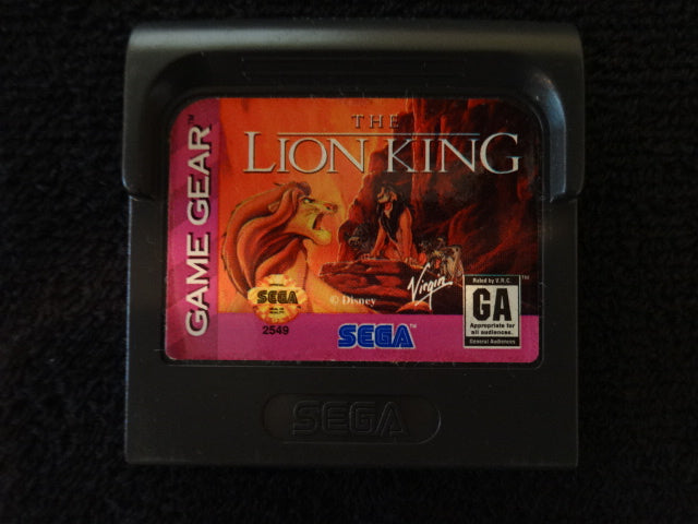 Lion King Sega Game Gear