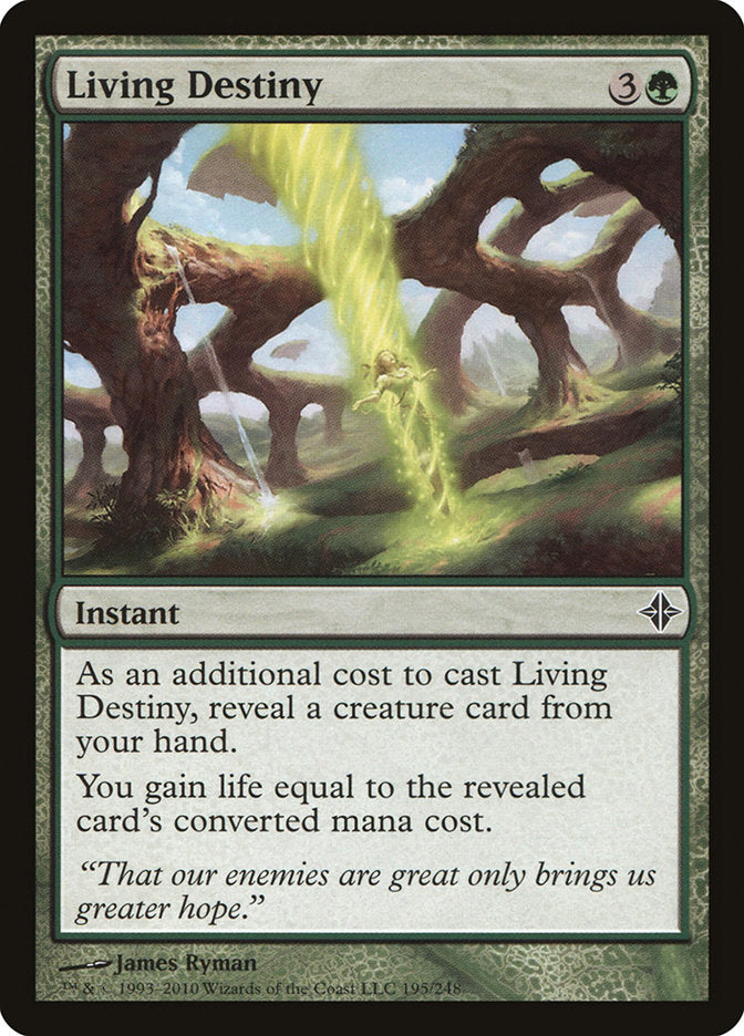 Living Destiny Magic The Gathering Rise of the Eldrazi
